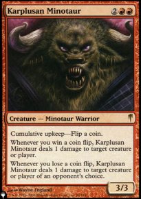 Minotaure karplusan - The List