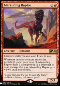 Raptor en maraude - The List