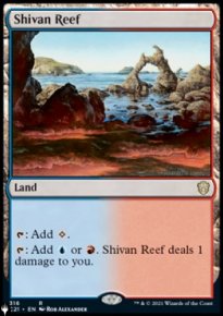 Shivan Reef - The List