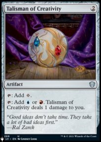 Talisman de crativit - The List