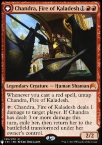 Chandra, feu de Kaladesh<br>Chandra, flamme rugissante