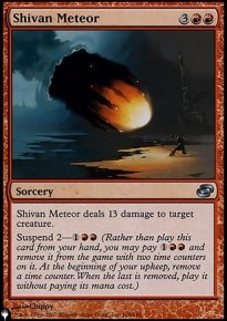 Shivan Meteor - The List