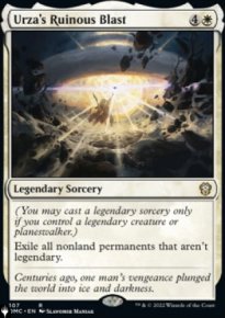 Urza's Ruinous Blast - The List