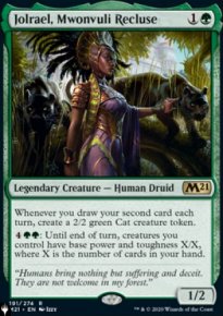 Jolral, recluse de la Mwnvouli - The List