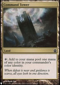 Tour de commandement - The List
