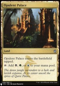 Palais opulent - The List