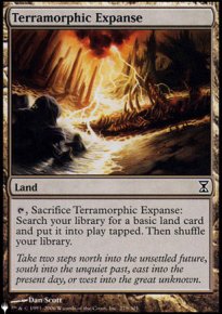 Immensit terramorphe - The List