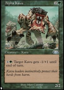 Kavru alpha - The List