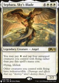 Sephara, Sky's Blade - The List