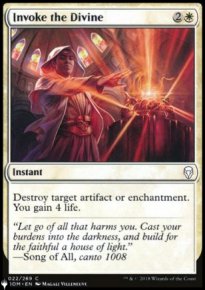 Invoke the Divine - The List