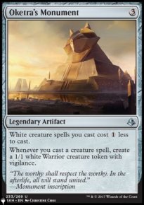 Oketra's Monument - The List