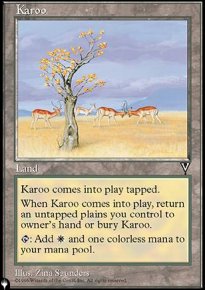 Karroo - The List