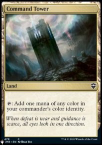 Tour de commandement - The List