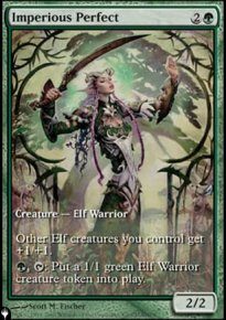 Parfaite imprieuse - The List