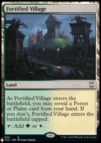 Village fortifi� - The List