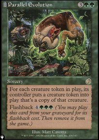 Evolution parallle - The List