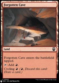 Caverne oubli�e - The List