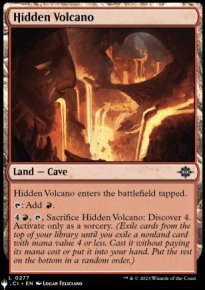 Volcan cach� - The List