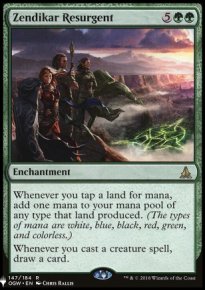 Rsurgence de Zendikar - The List