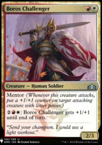 Boros Challenger - The List