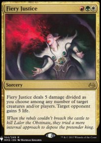 Justice ardente - The List