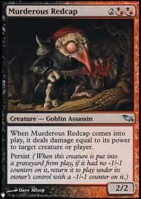 Murderous Redcap - The List