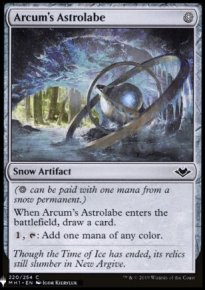 Astrolabe d'Arcum - The List