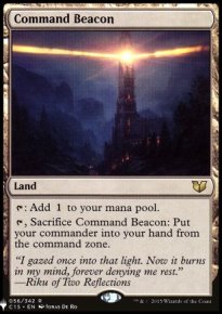 Flambeau du Commandement - The List