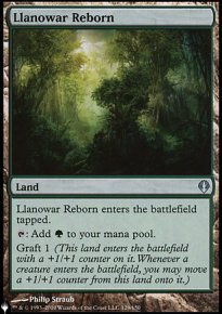 Llanowar revenue  la vie - The List