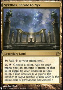 Nykthos, Shrine to Nyx - The List