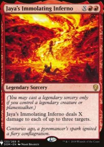 Fournaise immolatrice de Jaya - The List