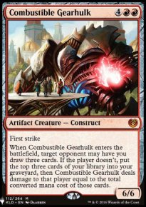 Combustible Gearhulk - The List