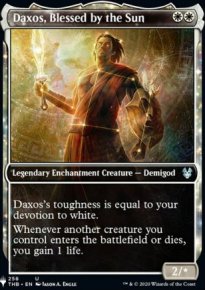 Daxos, Blessed by the Sun - The List