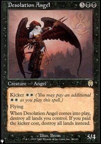 Ange de la dsolation - The List