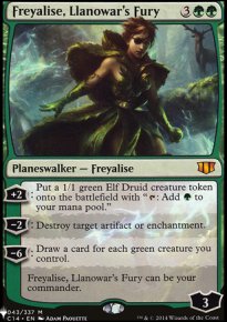 Freyalise, Llanowar's Fury - 