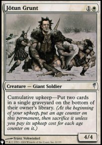 Grognard jtun - The List