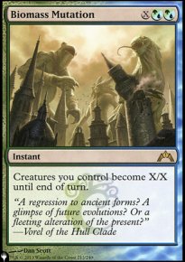 Mutation de biomasse - The List