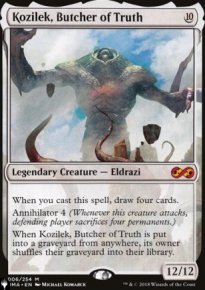 Kozilek, Boucher de la Vrit - The List