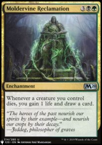 Moldervine Reclamation - The List