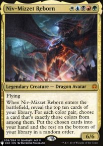 Niv-Mizzet revenu  la vie - 