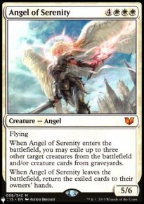 Angel of Serenity - The List