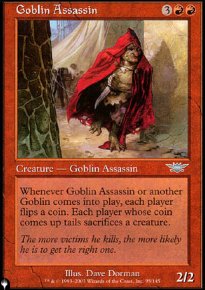 Assassin gobelin - The List