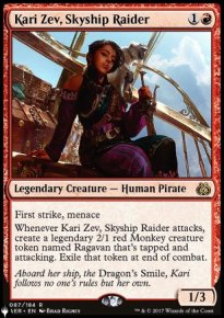 Kari Zev, pillarde de vaisseau volant - The List