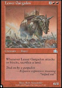Petit gargadon - The List