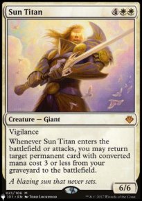 Titan solaire - The List