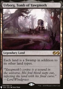 Urborg, Tomb of Yawgmoth - The List