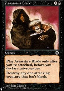 Lame de l'assassin - The List
