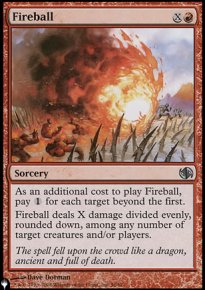 Boule de feu - The List