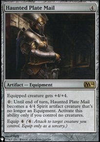 Armure de plaques hante - The List