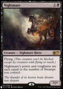 Cheval de cauchemar - The List